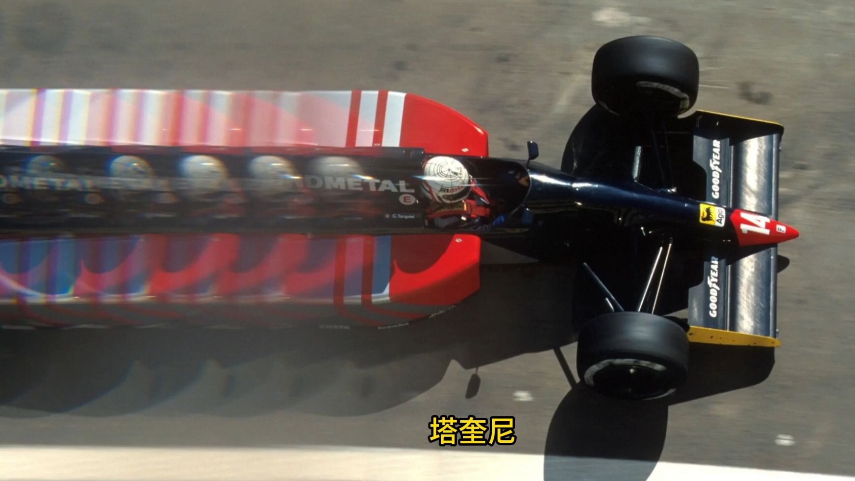 涂装颜色饱和度很高的Fondmetal（方德金属轮毂）车队