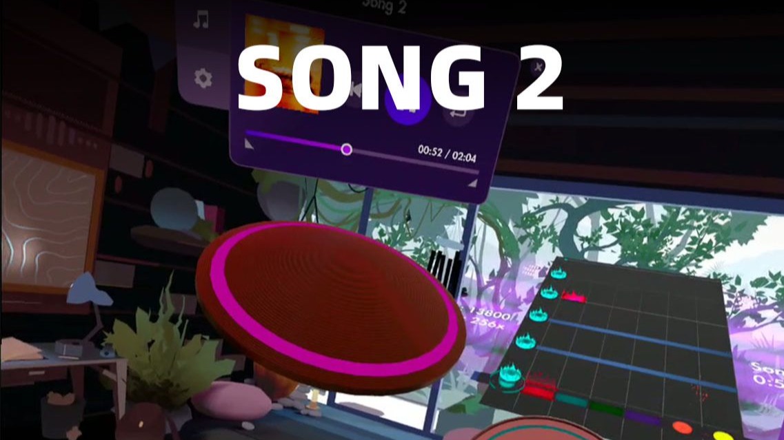 song 2 只miss一个音符！VR鼓手paradiddle自制曲库