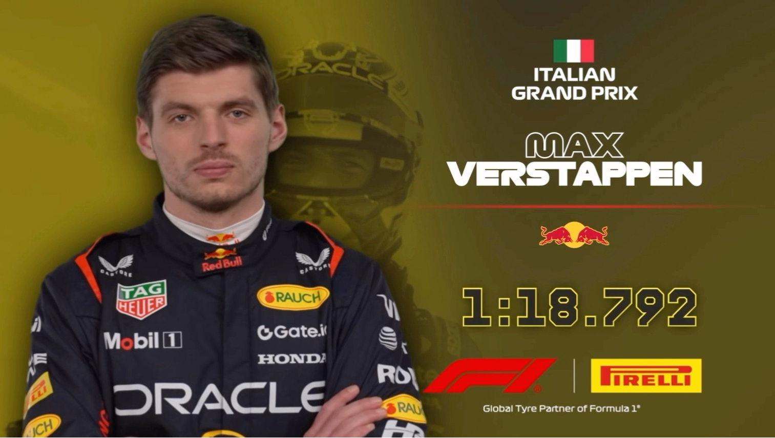 F1meme 马克斯.维斯塔潘 2025年意大利奖赛 排位赛杆位