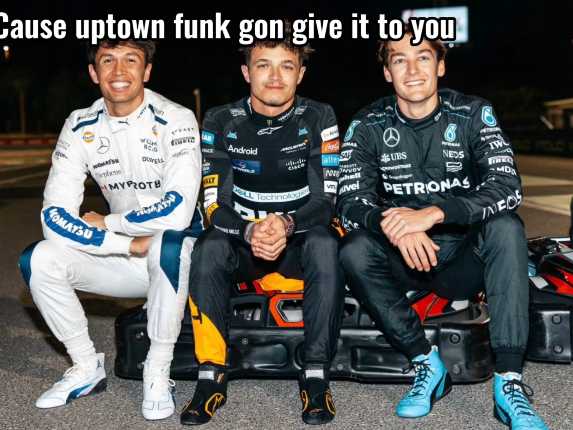 快让f1三剑客赶走你的不开心！！