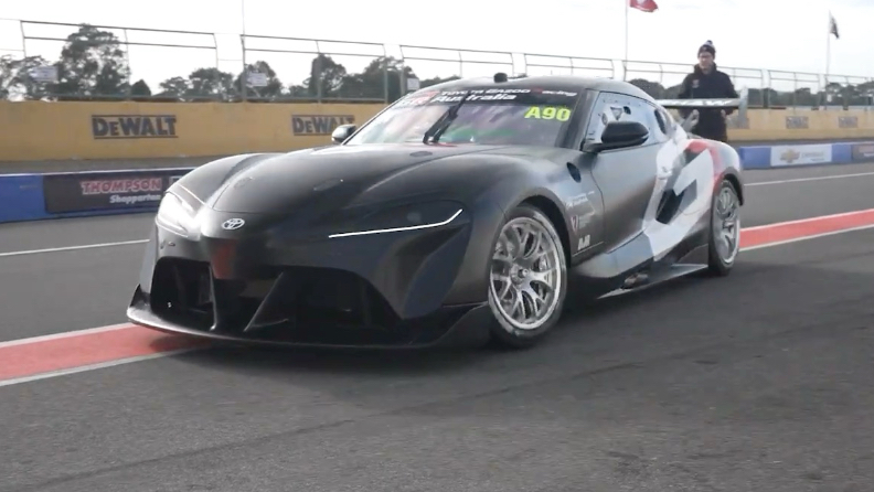 【Supercars】丰田GR Supra Gen3赛车在Winton测试