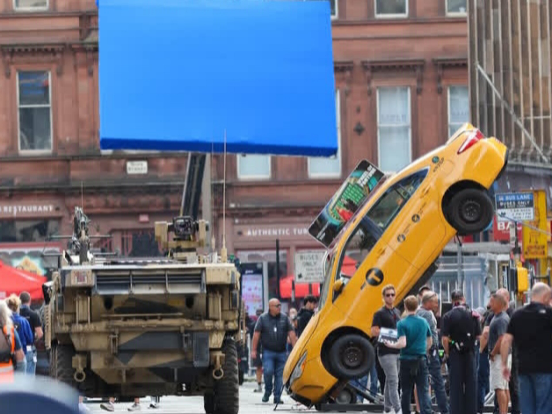 《蜘蛛侠4:崭新之日》格拉斯哥片场实况