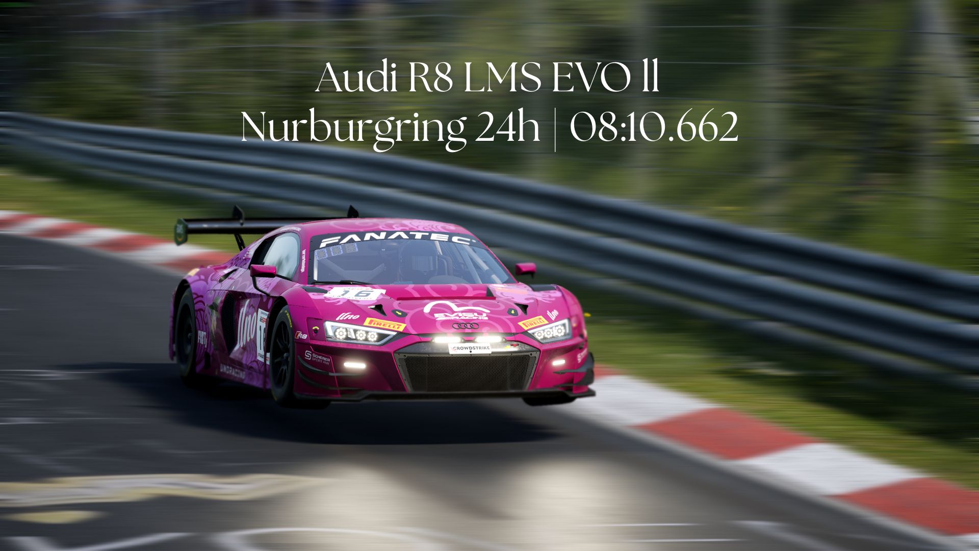【ACC神力科莎:竞速】Audi R8 LMS EVO ll/Nurburgring 24h |