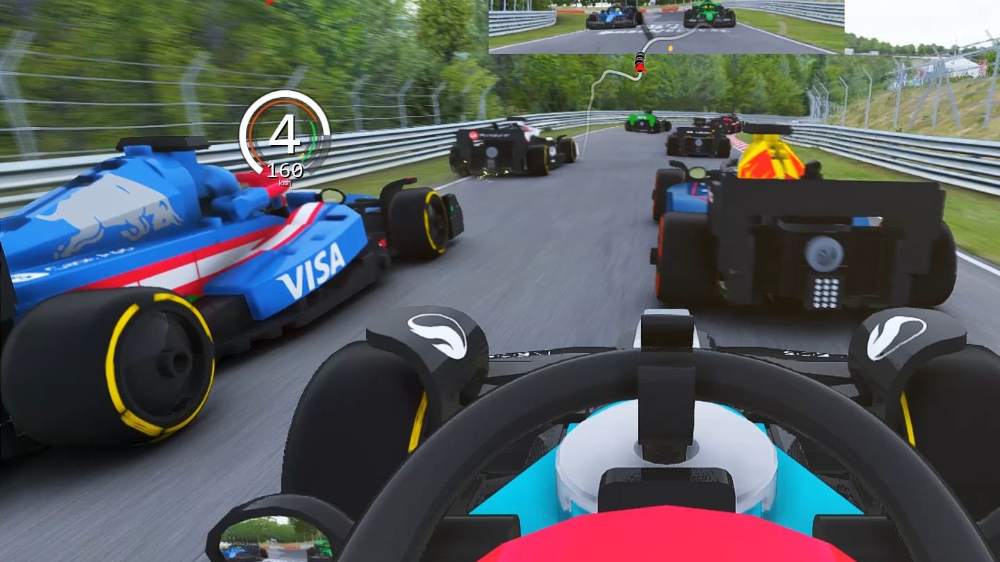 【神力科莎Mod分享】更新(共十辆) 乐高 F1 车包