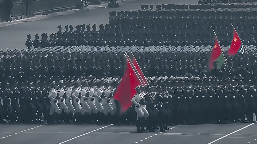 9.3大阅兵仿法新社剪法