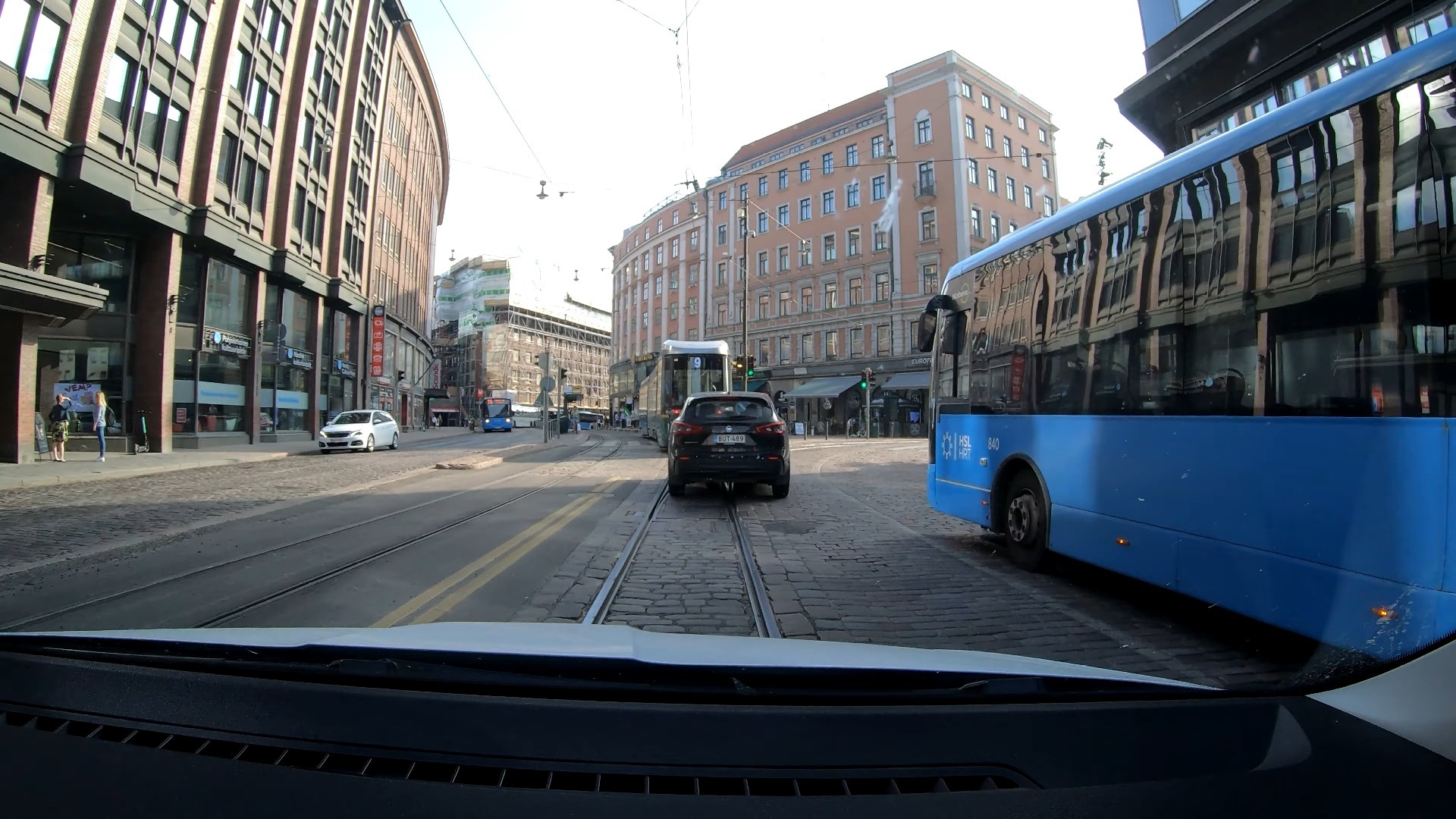 【4K芬兰】赫尔辛基库洛萨里 - 市中心然后向西行驶 2020夏季