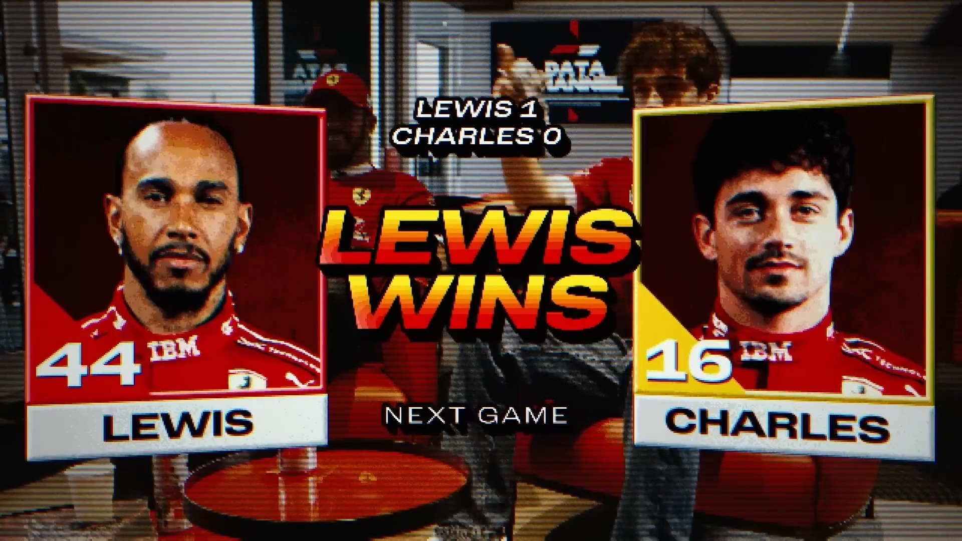 勒克莱尔和汉密尔顿一起玩游戏