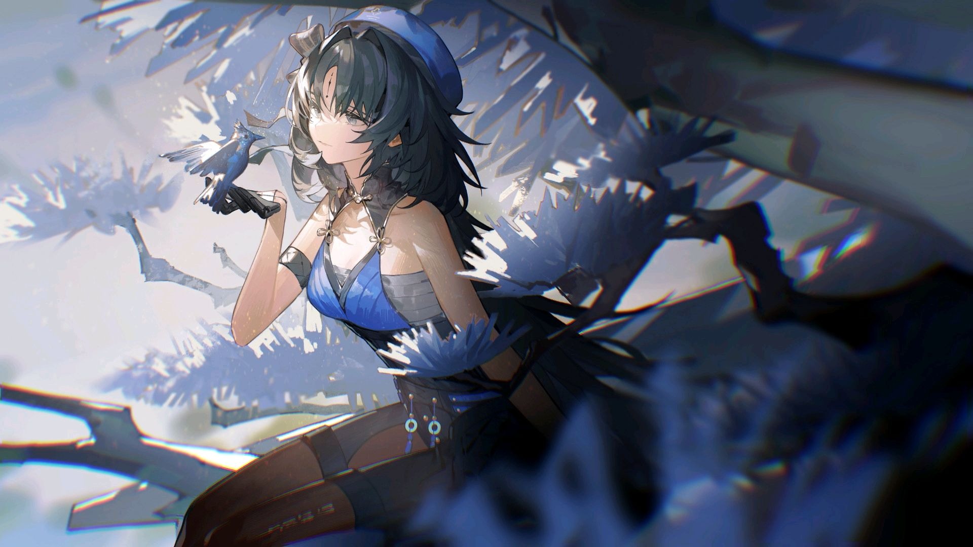 【鸣潮】新神已至！神秘写信女0金成本轮椅循环满星中二