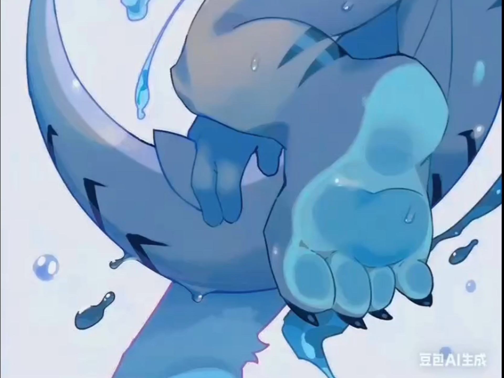 “微倾玉体含春意，细逐流波散晓霞。”