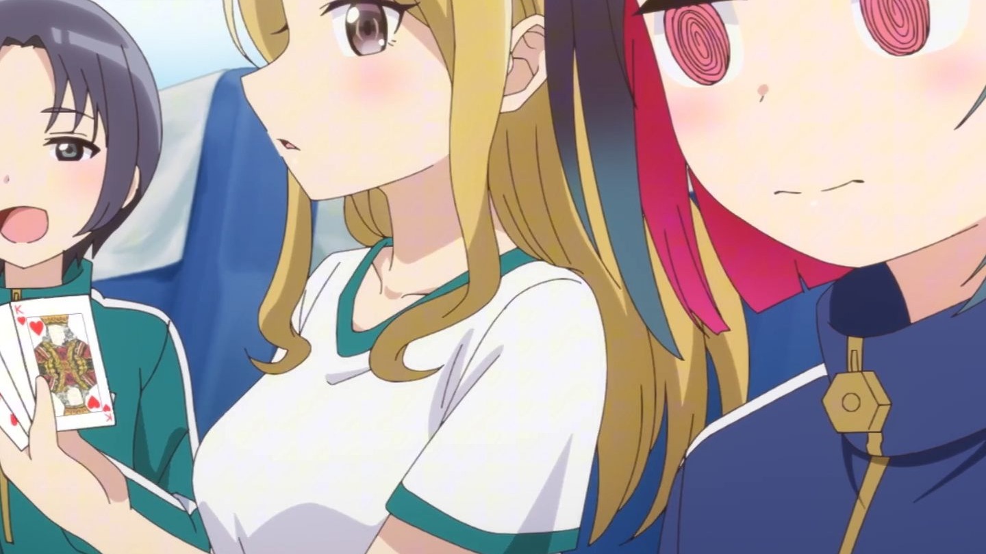 社恐女主被周围人欢快的气氛吓的不轻