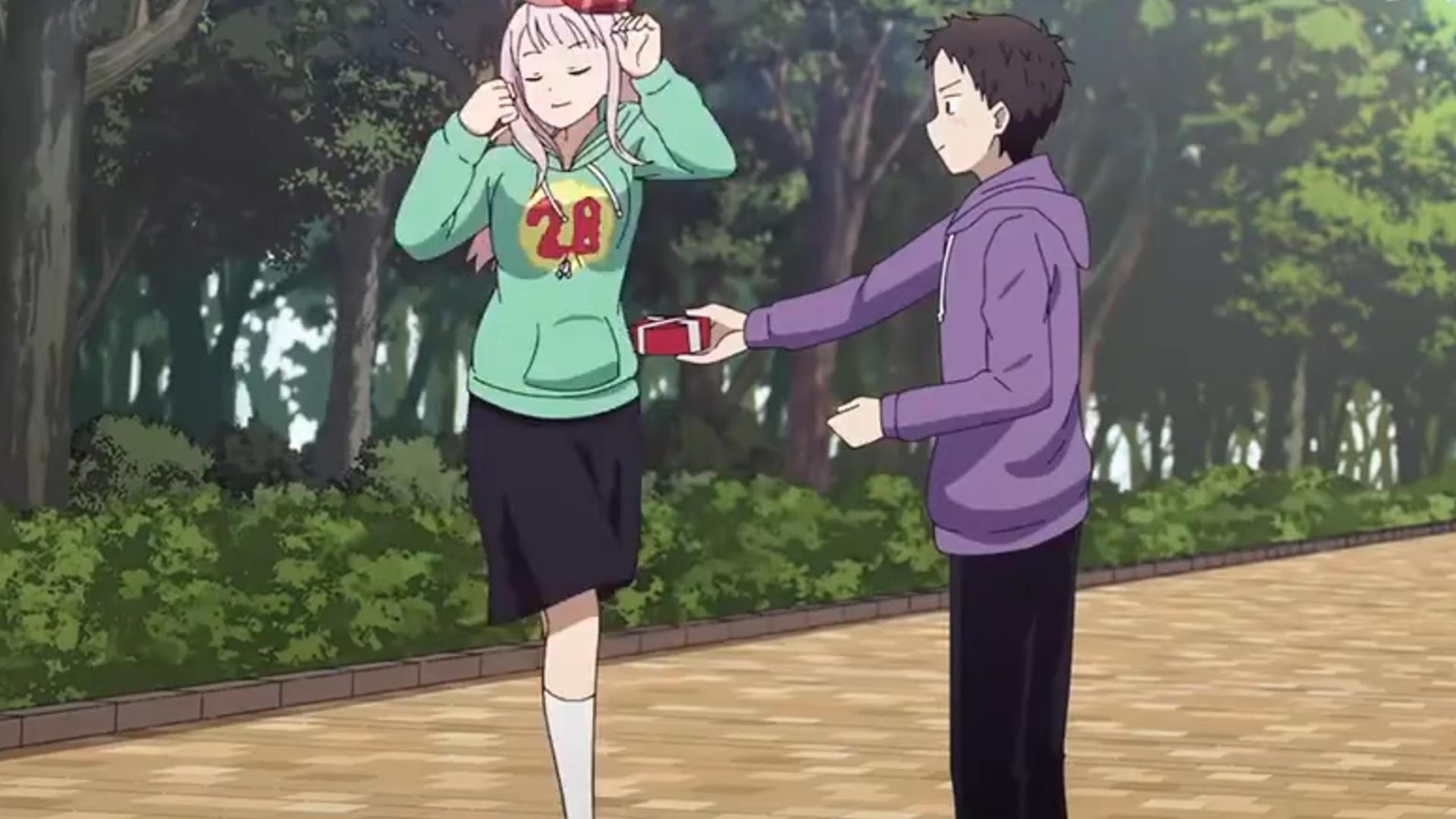 “藤原千花同学被告白了!”