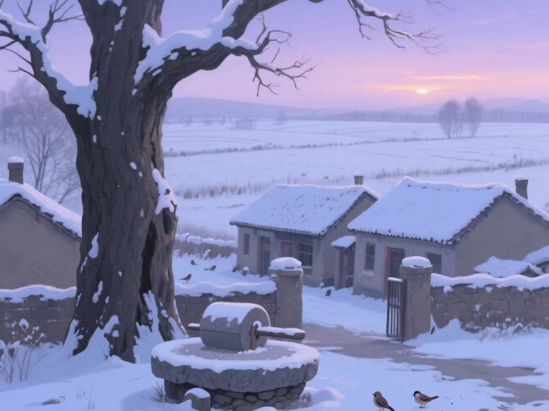 后来记忆里的故乡就只有冬天