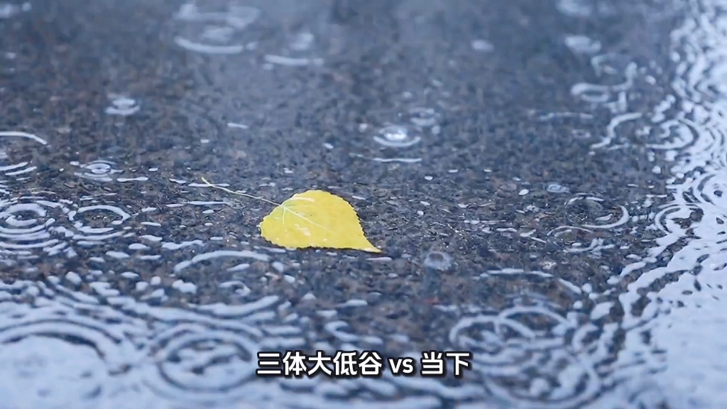 三体大低谷vs现代社会