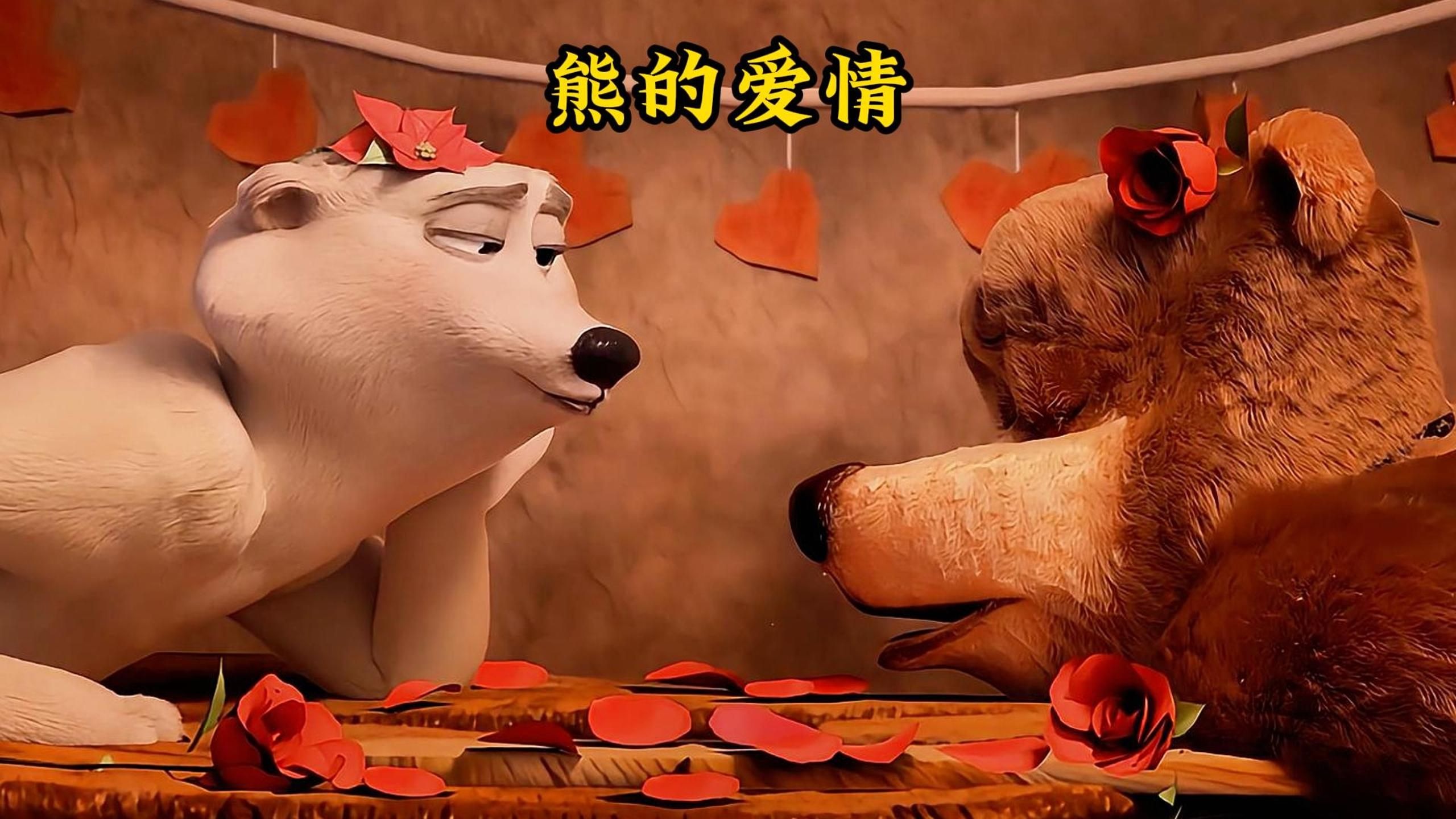 北极熊竟然爱上了棕熊，可棕熊却在洞房花烛夜的当晚陷入冬眠