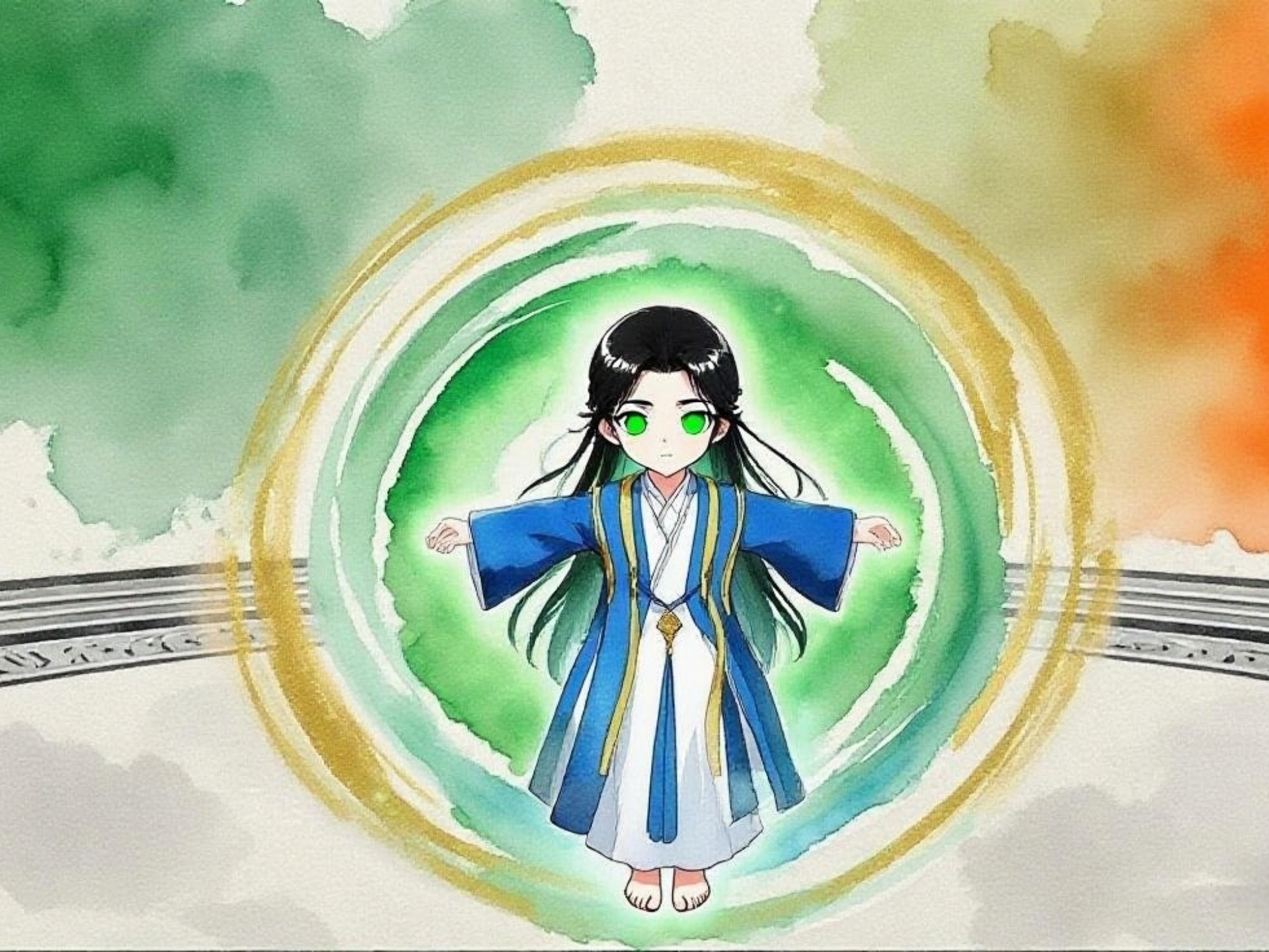 恭贺韩老魔结婴，整个元婴小人儿玩