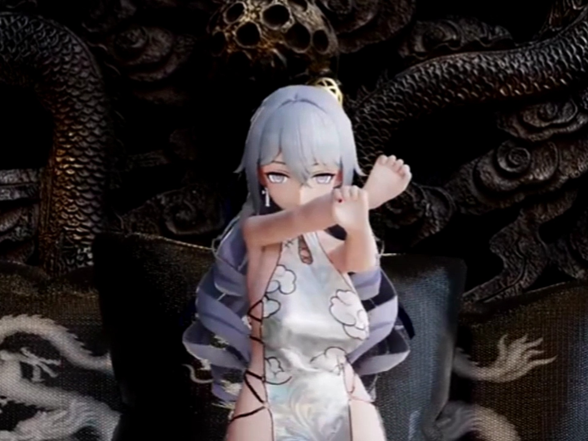 纠察把笔录出来了