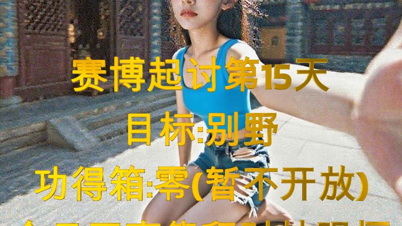 赛博起讨第15天