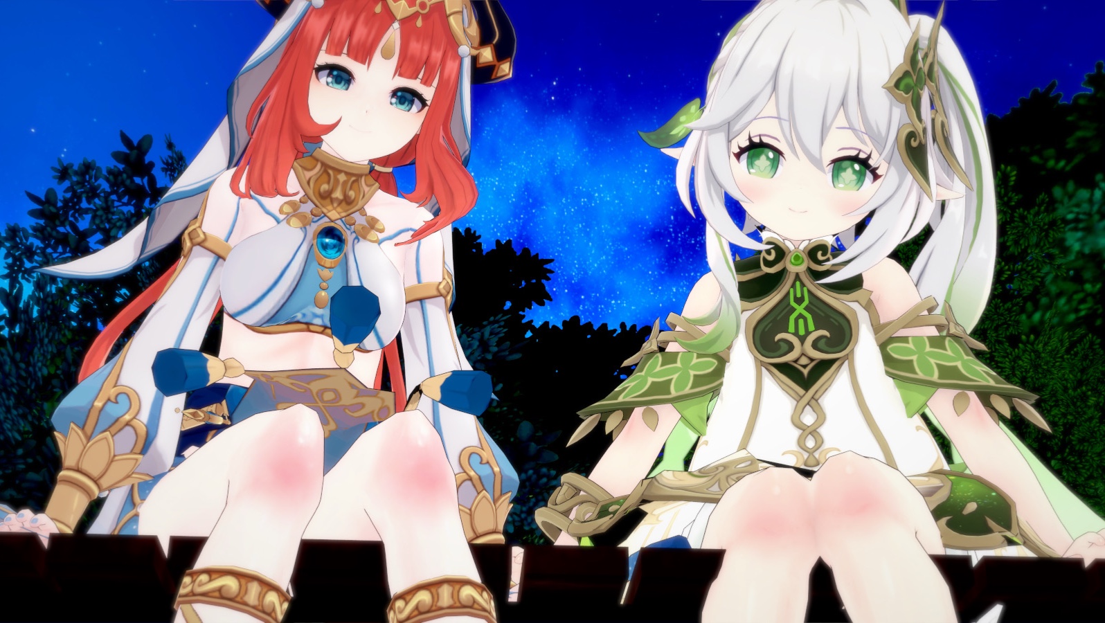 附身纳西妲和妮露