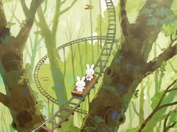 小兔子这么快乐，送它们去上学吧