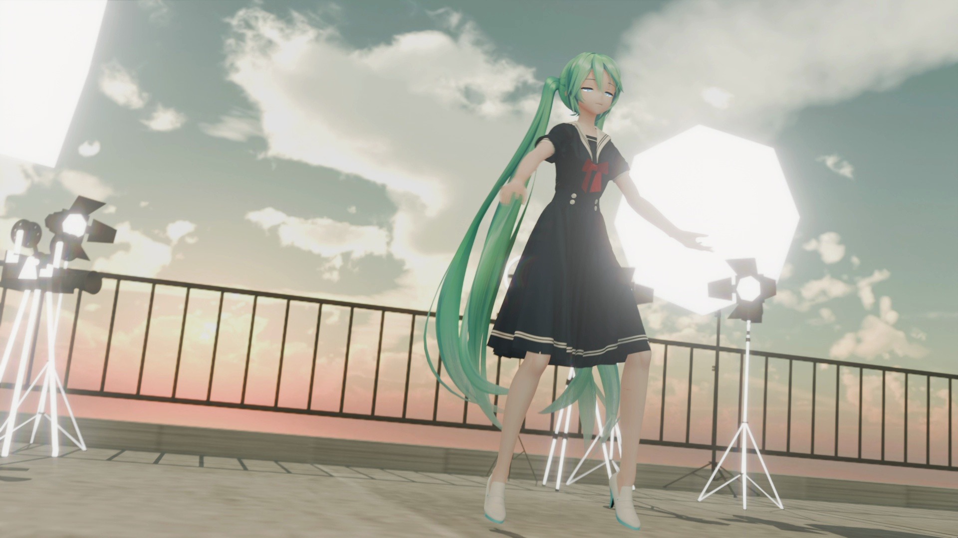 【EEVEE/MMD】回る空うさぎ YYBMIKU