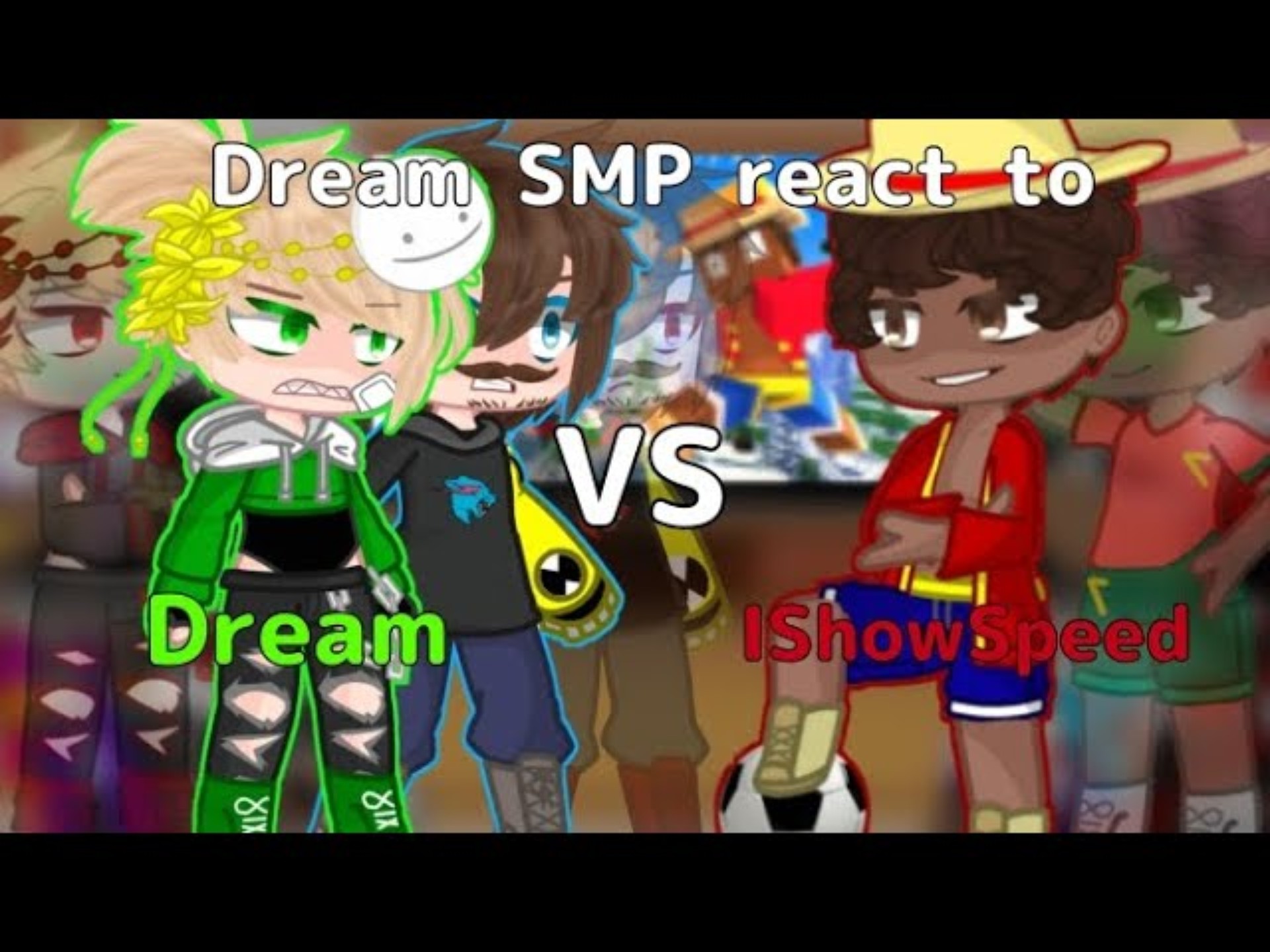 Dream SMP react to Dream VS IShowSpeed