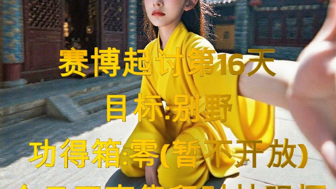 赛博起讨第16天