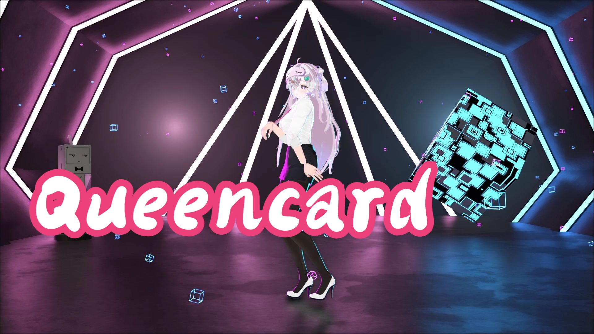 性感OL风穿搭日v梦河梦跳韩国女团(G)I-DLE代表作Queencard