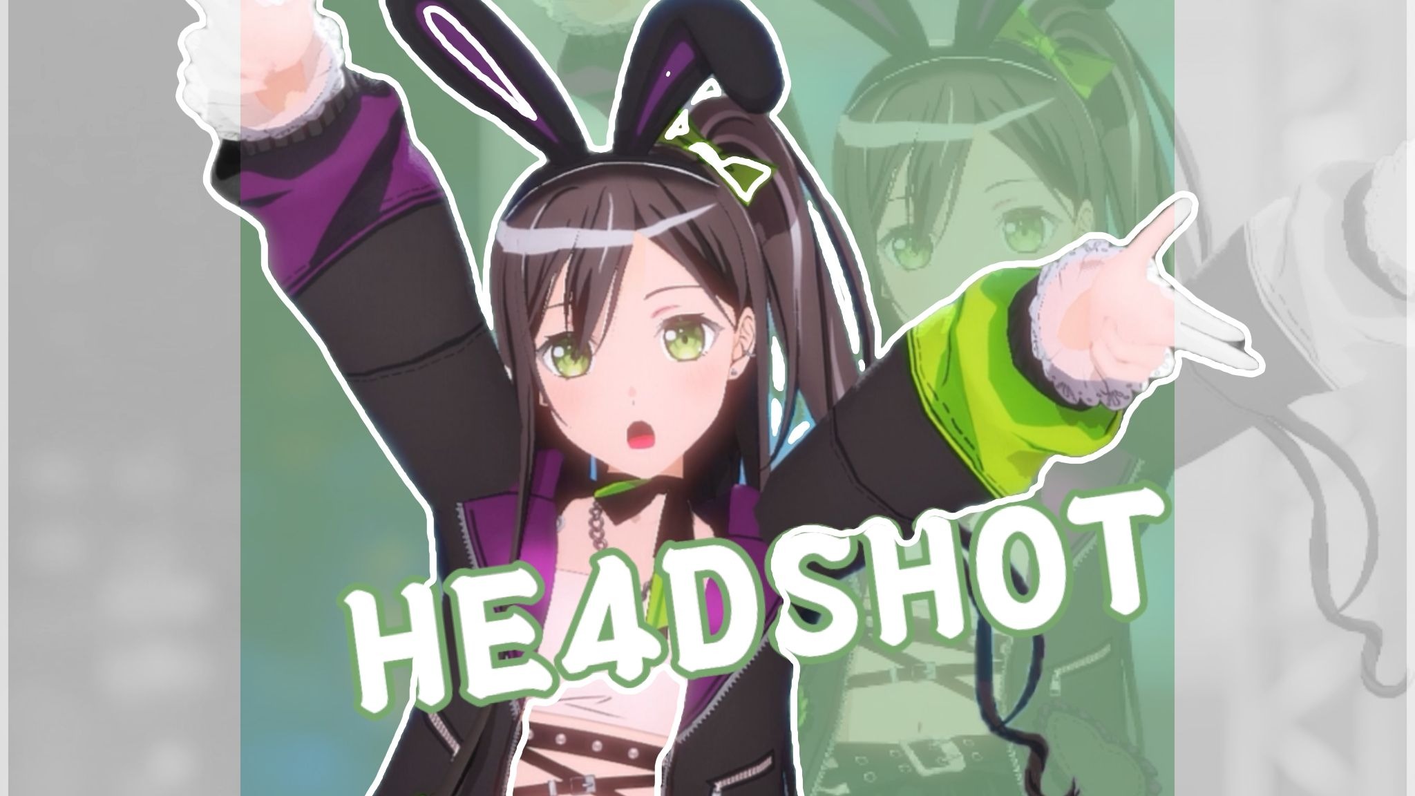 「HE4DSHOT」花园多惠试着叫了哦！
