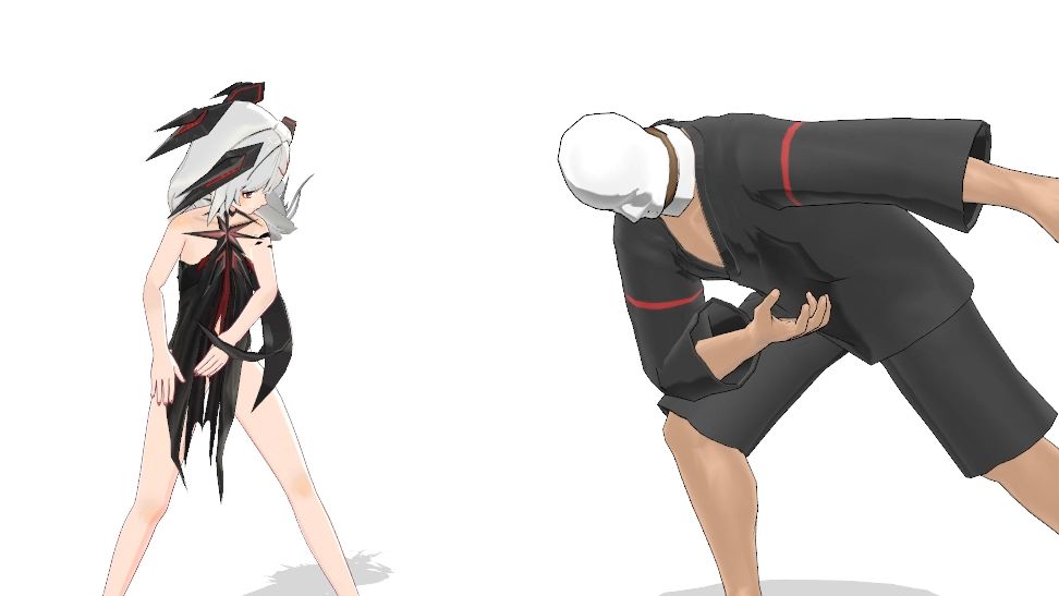 【战双MMD】卡俄斯打架
