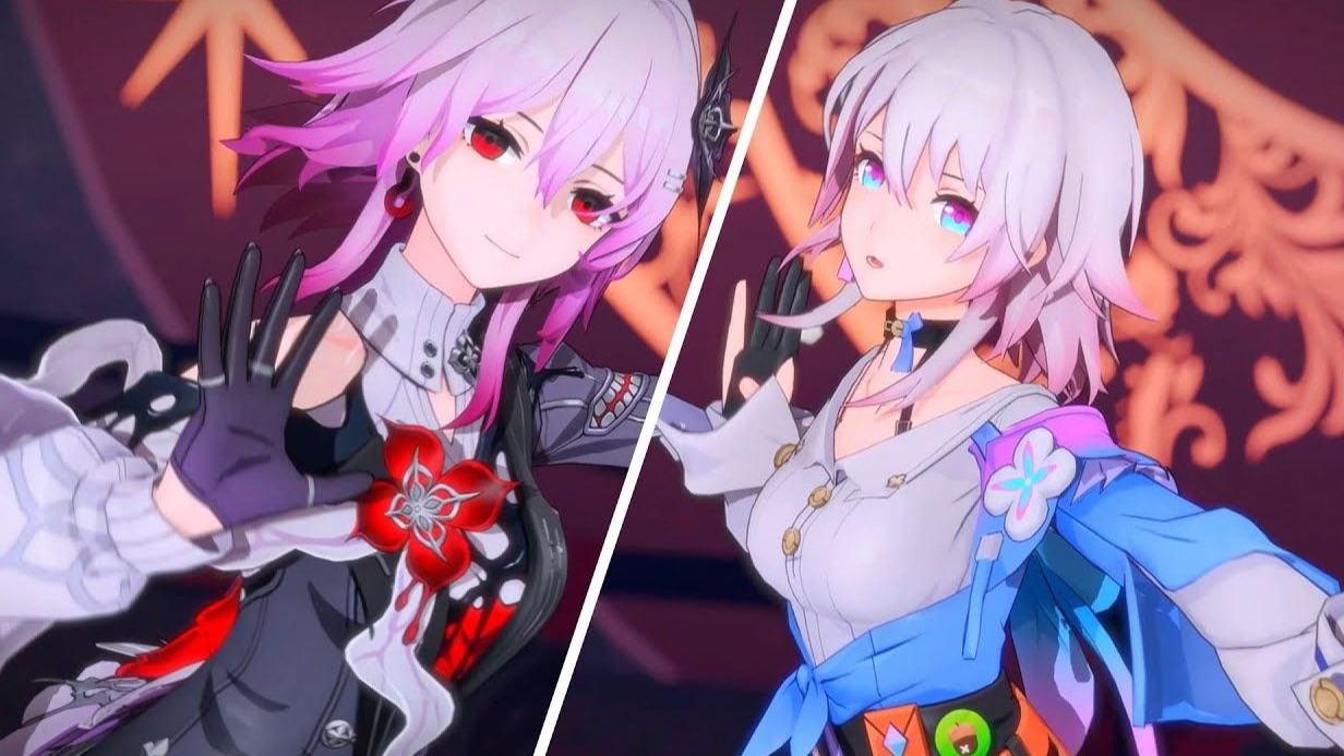 【崩铁MMD】バブリン【长月夜&三月七】【搬运】