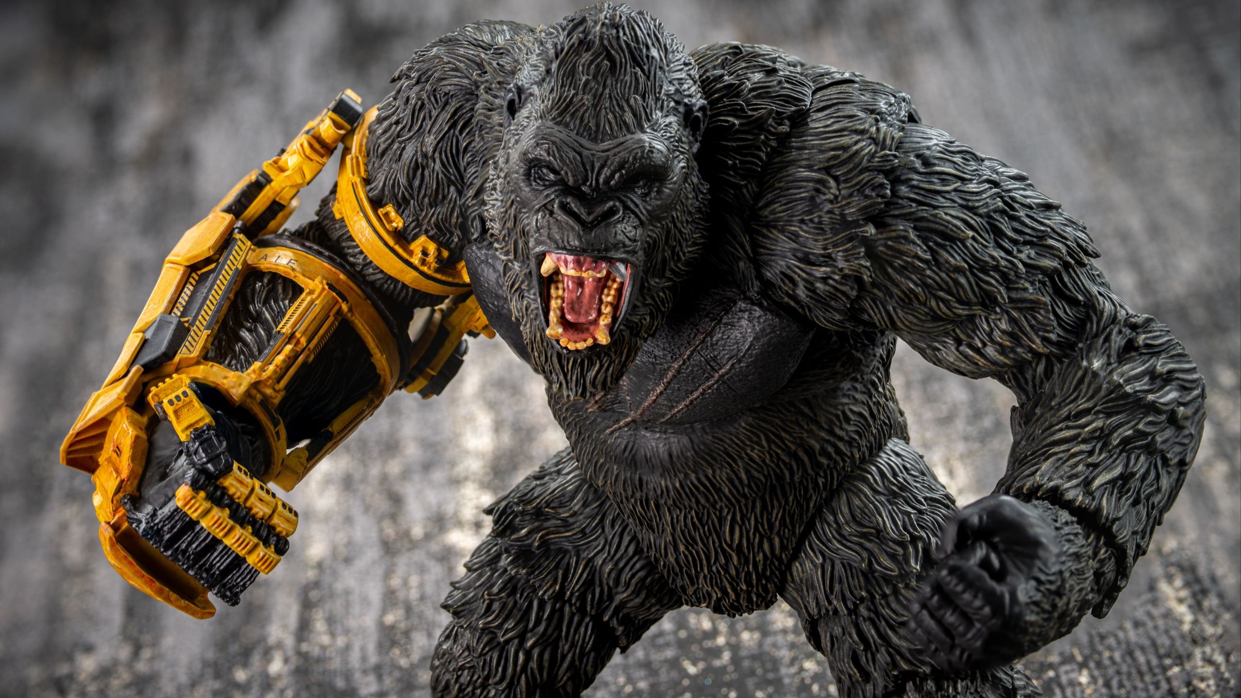 『光影摄胶』海雅 金刚 机械拳版 哥斯拉大战金刚 24版 HIYA 