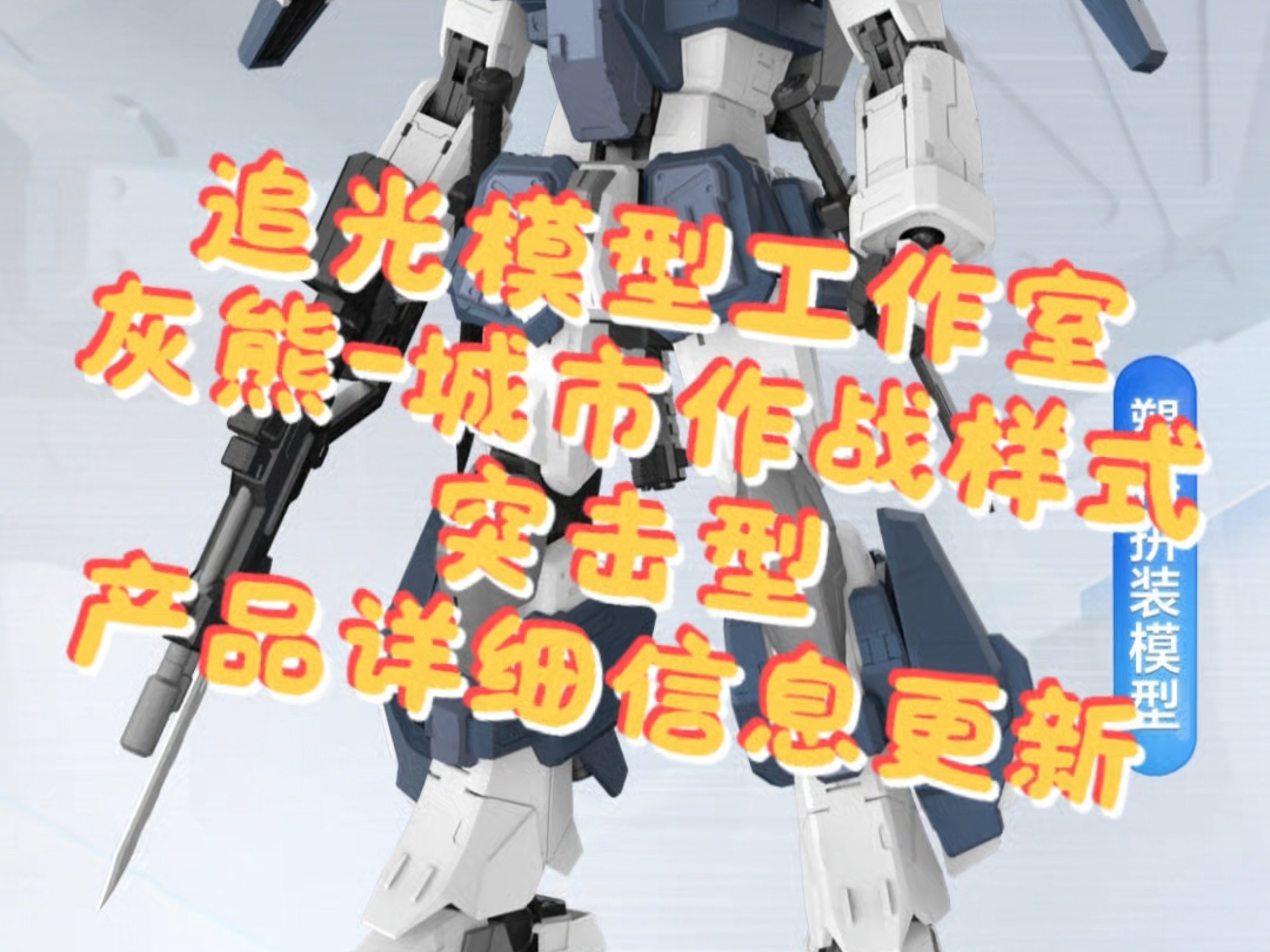 99元还有双层骨架？由追光模型工作室出品的灰熊-城市作战样式 