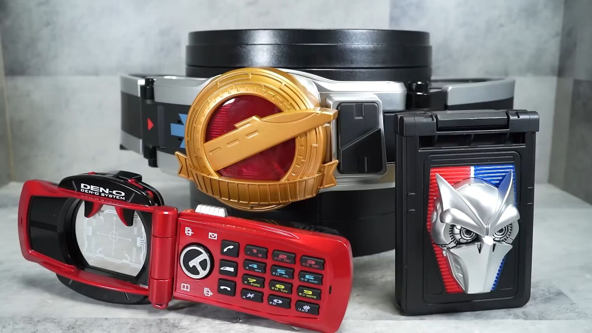 [联动测试]万代8月 PB限定 CSM 假面骑士电王腰带 & K塔罗斯 