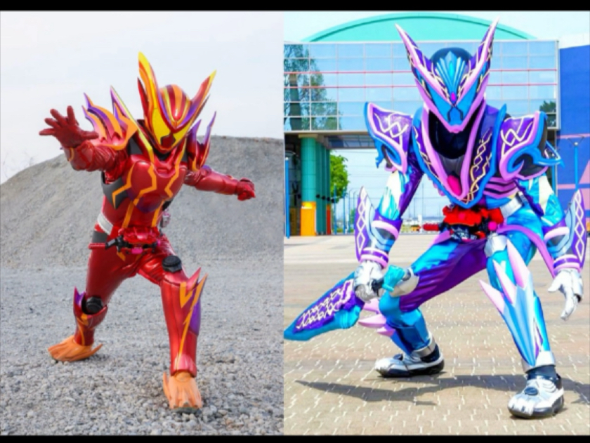 令和主骑tv最强形态vs剧场版形态