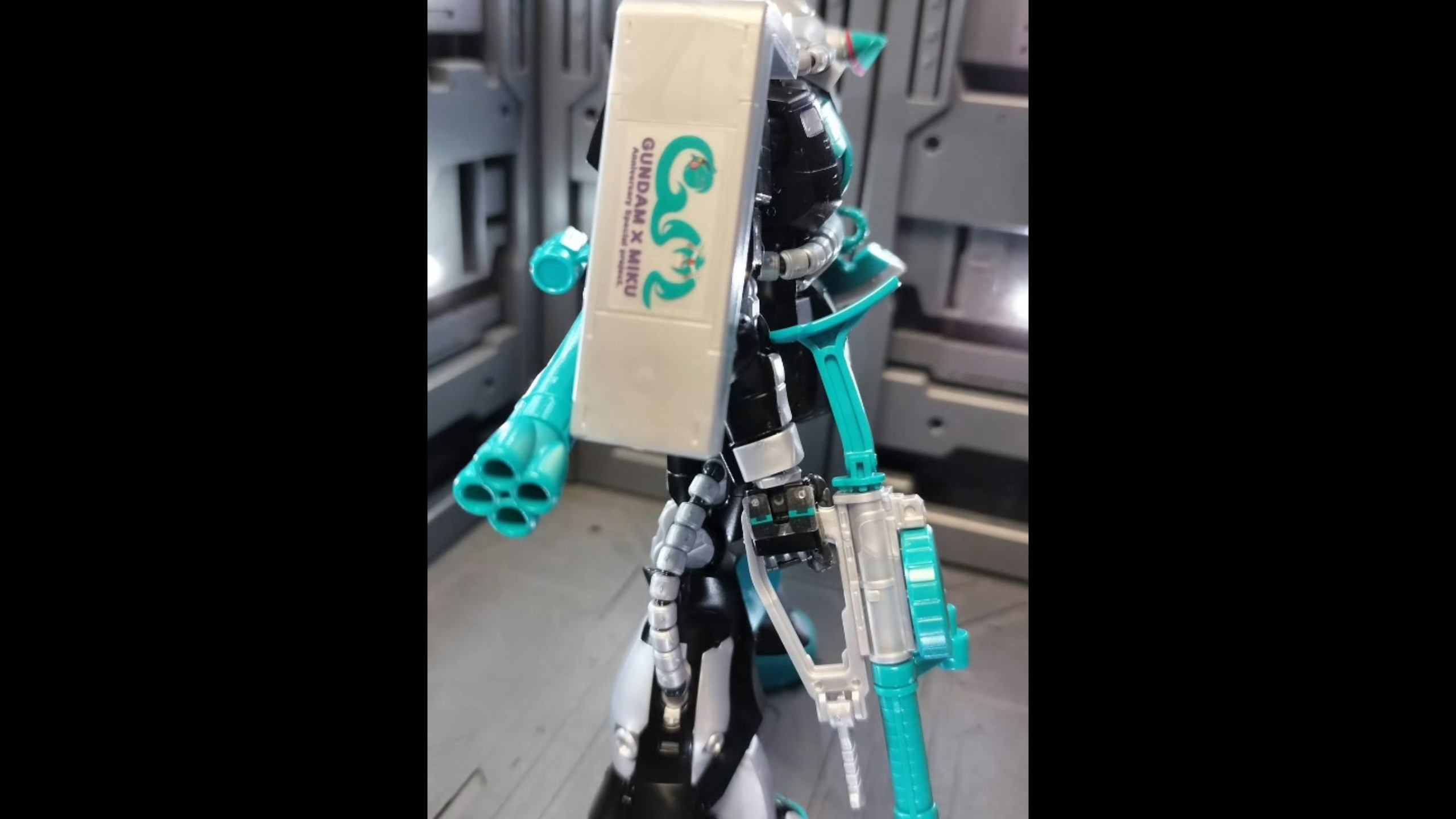 [正版水纹]万代8月 PB限定 RG MS-06S 初音扎古 玩家素组实物