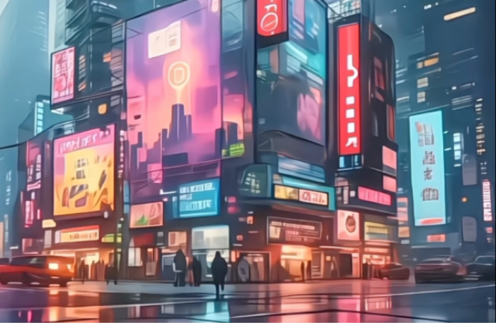 赛博街头