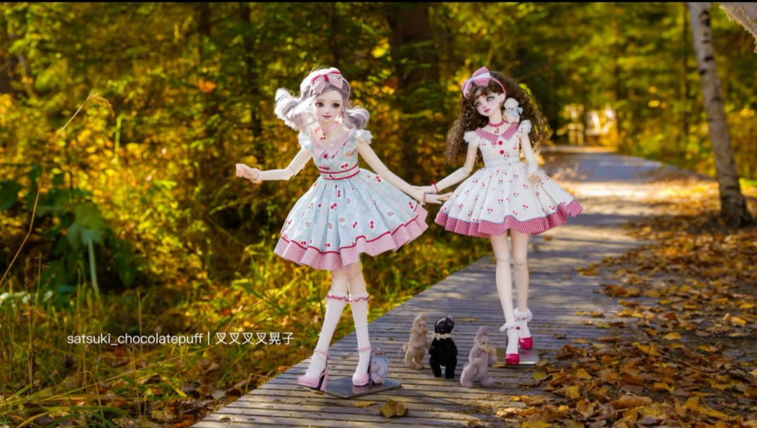 【BJD旅拍】叉叉帶娃去旅行 ｜ 秋末的新疆