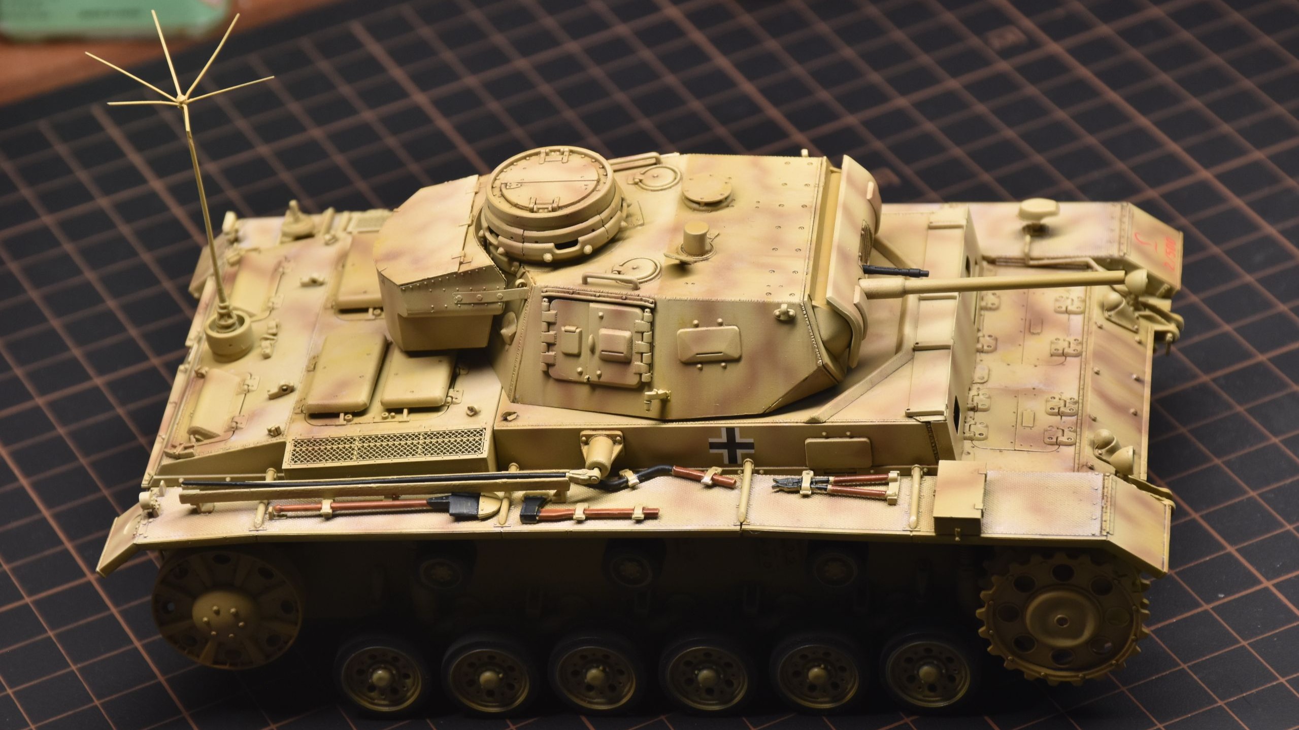 【军模旧化】1/35 三号坦克炮兵观测型 第一期