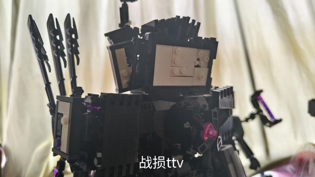 战损泰坦电视moc