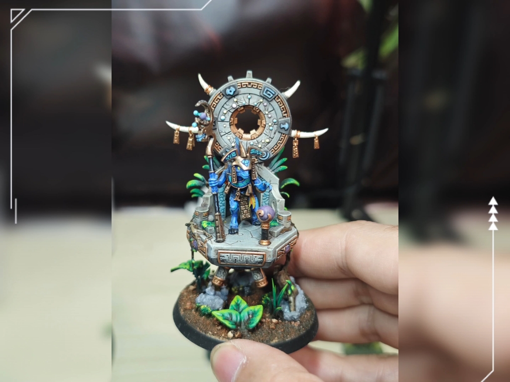 战锤aos 蜥蜴人涂装 兵线35一个 骑兵70战争巨蜥70 骑兵领主1