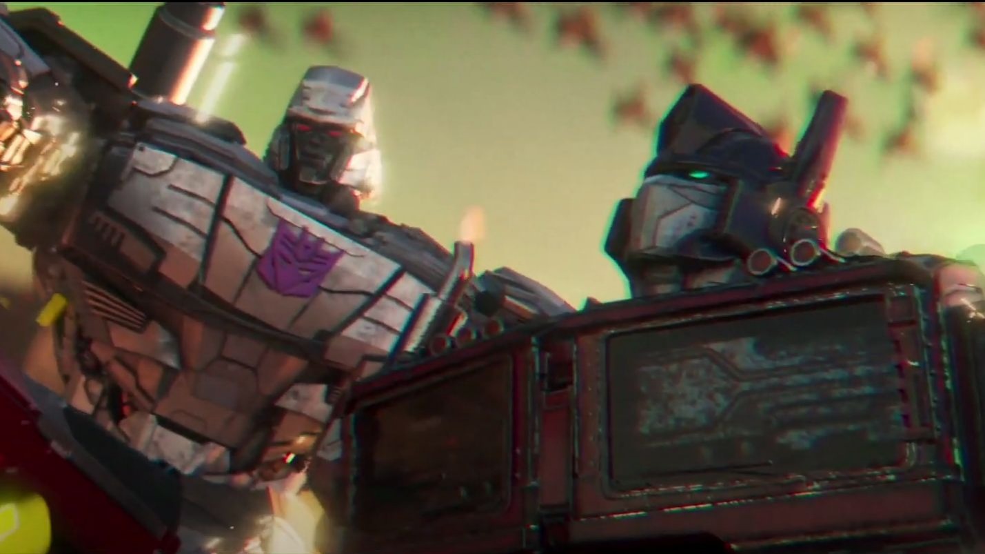 变形金刚：崛起（重新激活）未发布的预告片 擎天柱威震天联手殴打L