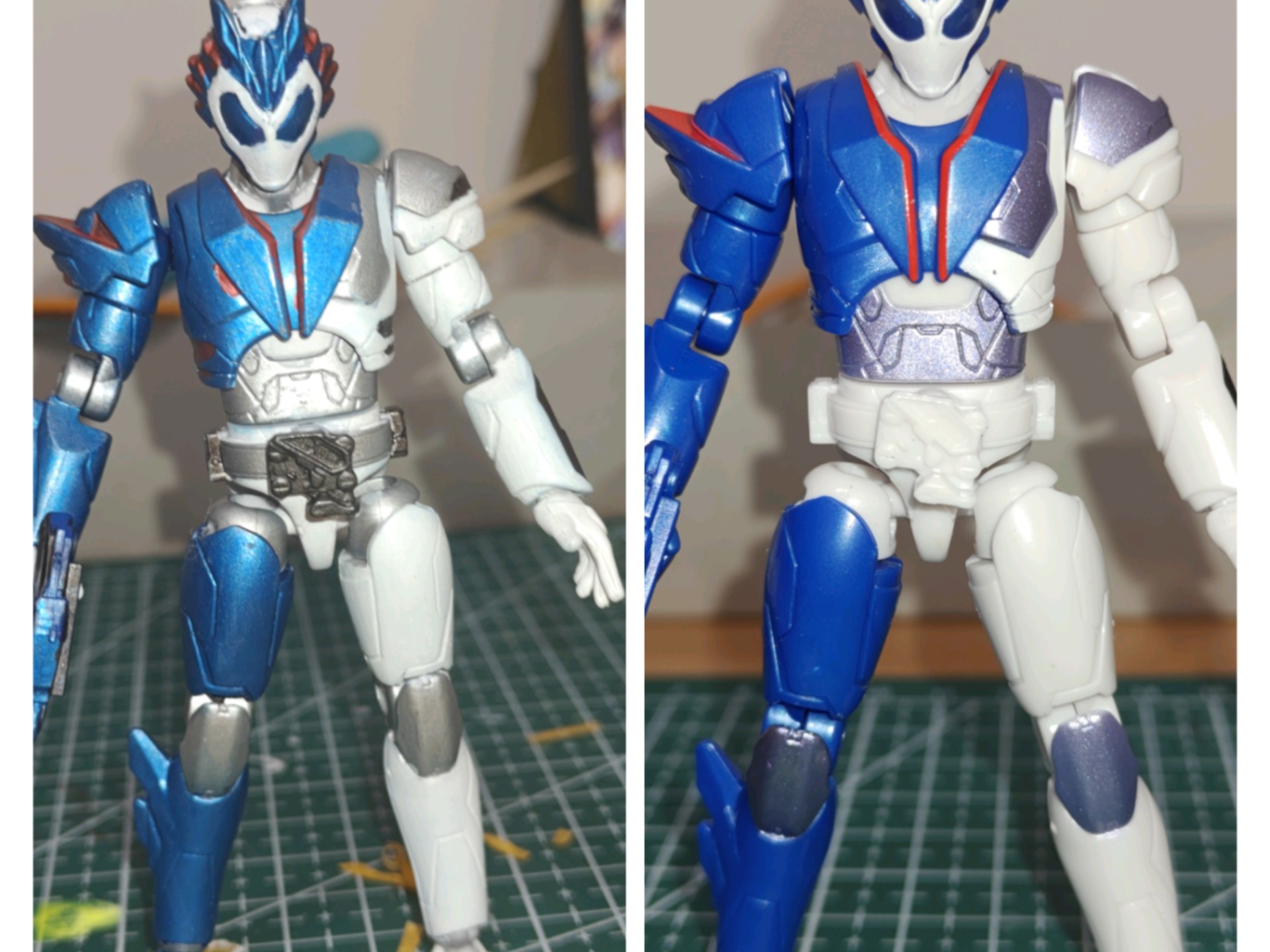 【笔涂装动】假面骑士巴尔坎(Kamen Rider Vulcan‌）重涂补色(