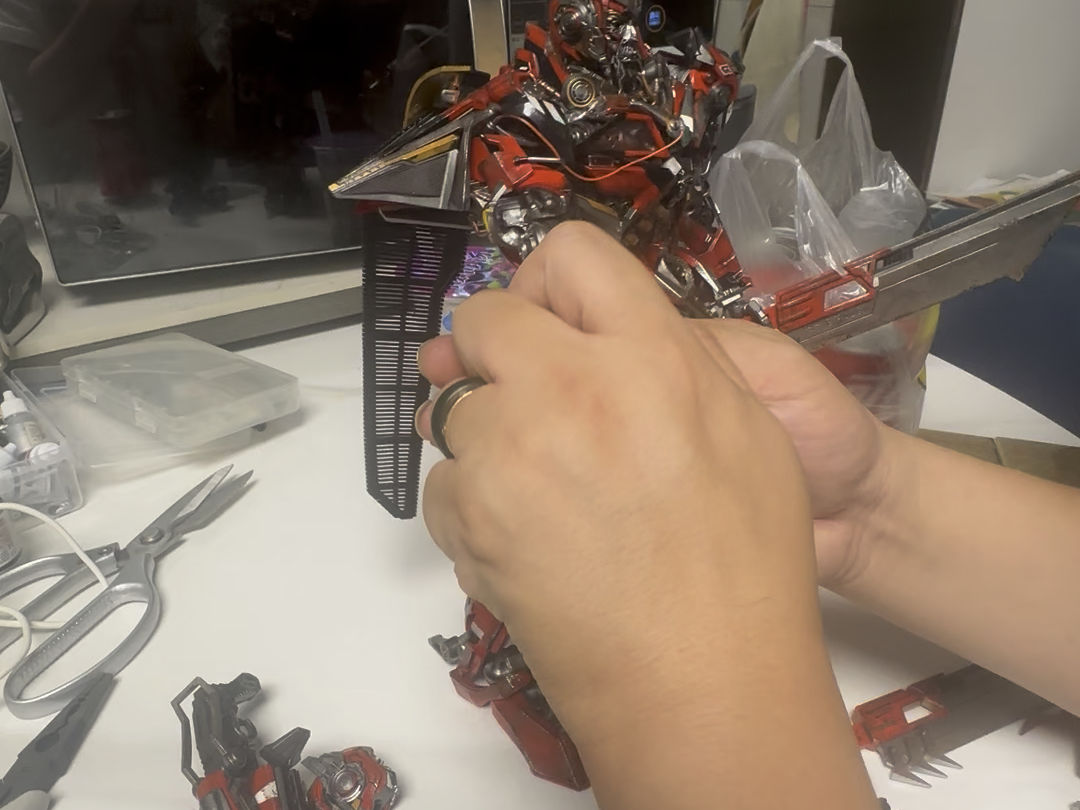 撸铁圣sp316 御天敌 小臂松 拆了加固，看我安装顺序反推。记得