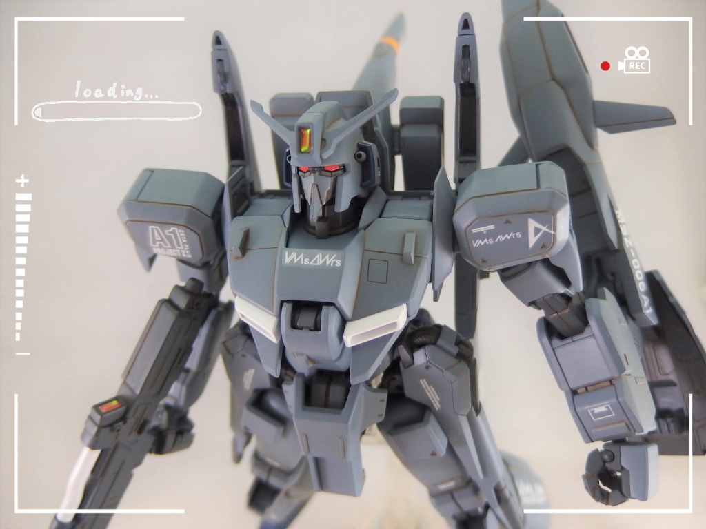 MSZ-006R Z plus ver U. C.連帶把C1的裝備及zeta的米加大炮