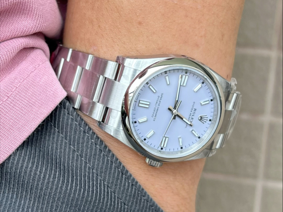 实物拍摄：VS厂2025新款蚝式恒动36“芋泥紫”蚝式恒动型推，36毫