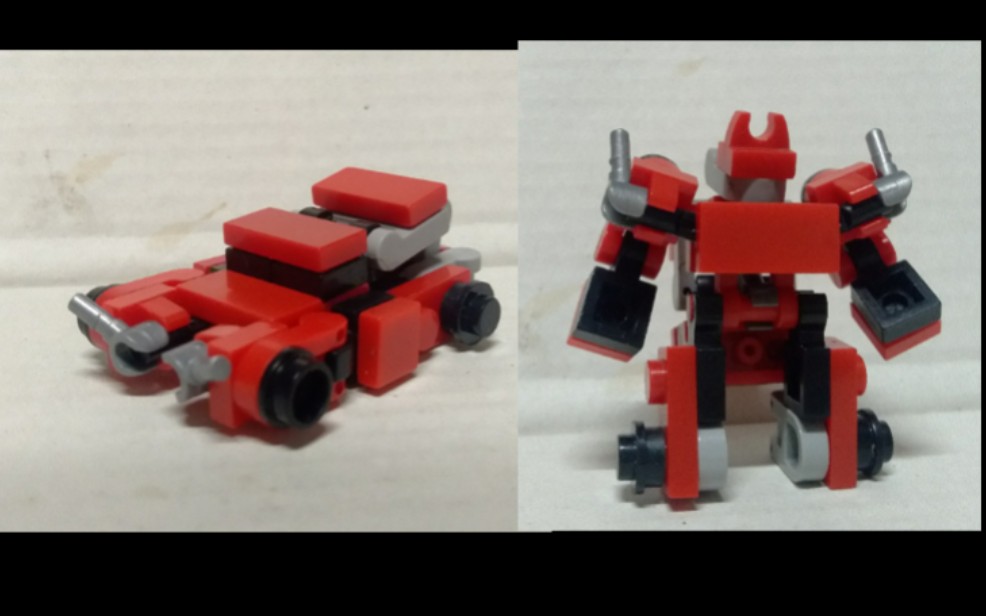 乐高变形金刚领袖之证Moc迷你飞过山(教程)
