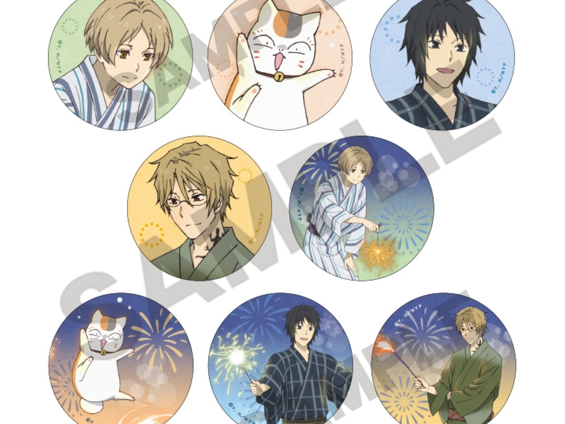 夏目友人帐  花火  夏日祭