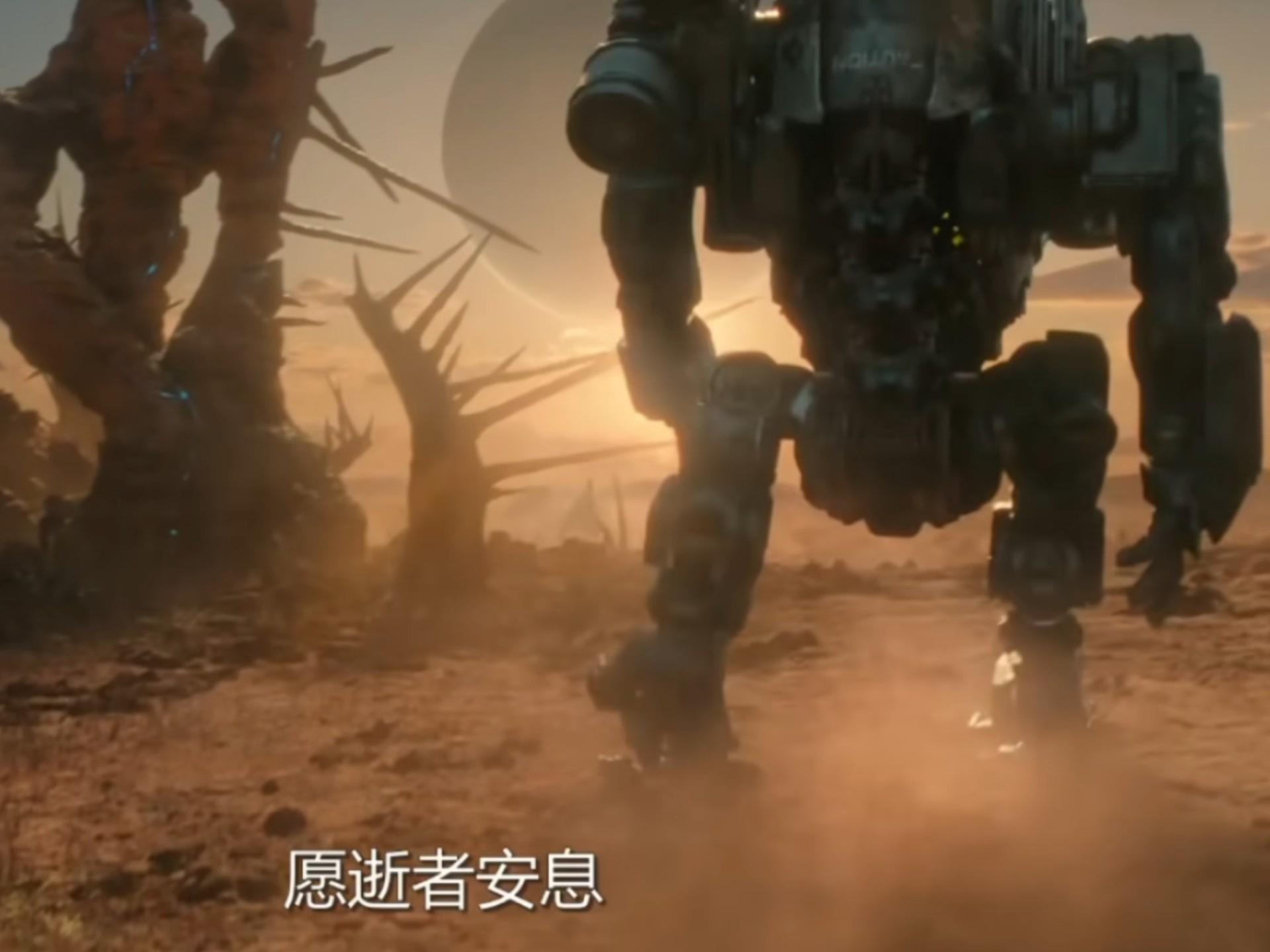 这机甲有中文哎？！