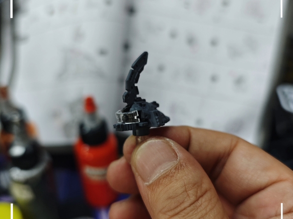 阿克西斯模型 1/100 奥西里斯之翼喷涂骨架篇完成