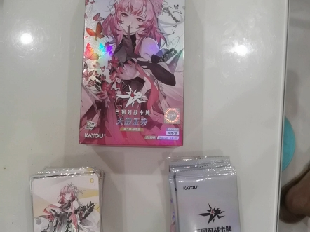 一决三国tcg博戏开箱第3期y